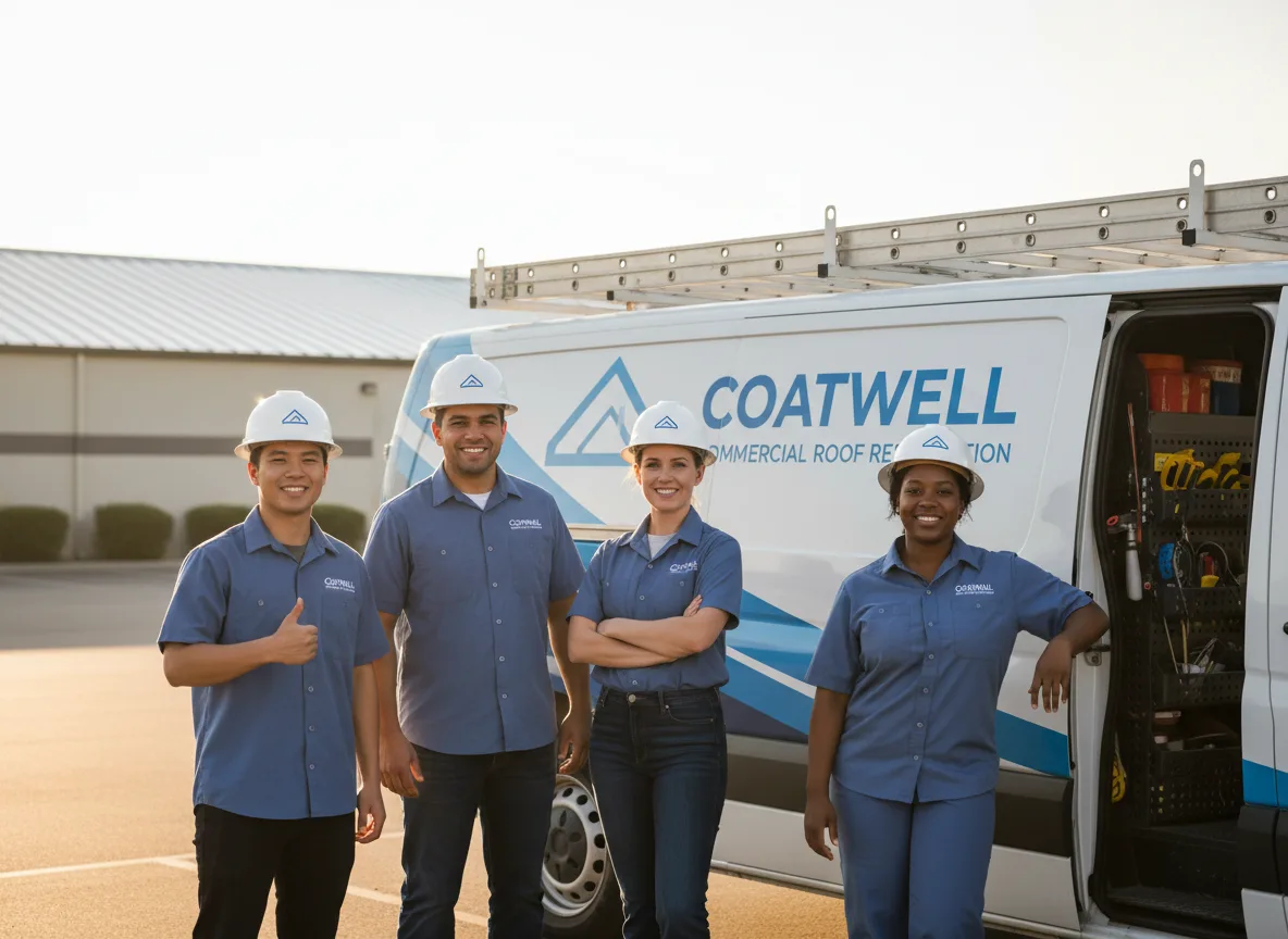 Commercial roof coating company in Millerton, IA